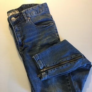 Free People zippered skinny jean